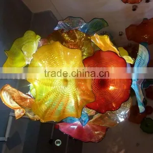 Hand Blown Glass Chandelier Decoration XO-20150618 Modern Glass Chandelier From Famous Chinese Glass Artist Mr Ou LianHua thumbnail-1