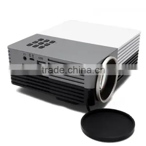 GM50 Mini Lcd LED Projector AV USB2.0 HDMI VGA SD Multimedia Projector thumbnail-2