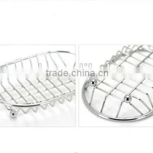 Stainless Steel Bathroom Soap Rack Holder Shelf thumbnail-1