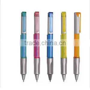 Advertising Logo Customized Plastic Banner Pen Ball Pen Multi Color Pen thumbnail-3