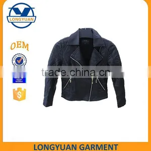 Fashion Material New Design Cool Windproof pu Leather Jacket for Kids 2016 thumbnail-1