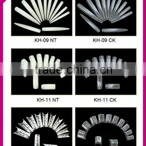 Long False Nails Natural /white/trasparent Artificial Nails DIY Nail Arts thumbnail-1