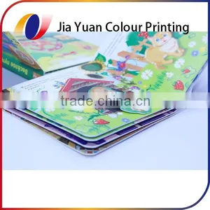 Custom Board Book Printing Service Puzzle Story Book With Diecut Spacers thumbnail-1