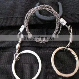 Wilderness Survival Wire Saw Chain Saw 4 Strands of Wire to Rotate 360 Degrees UDTEK01503 thumbnail-1