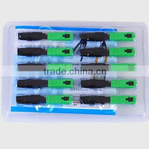 Telecom Grade FTTH SC Hot Melt Fiber Fast Connector ,SC APC Hot-melt Type Quick Connector thumbnail-6