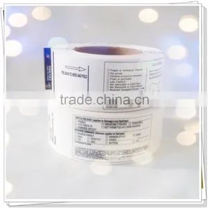 Self Adhesive Thermal Strength Film for Baggage Tag and Logistic Labels thumbnail-1