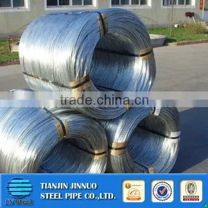 2.0mm-6.0mm 500kg-1000kg/coil Hot Dip Galvanized Steel Iron Wire thumbnail-1