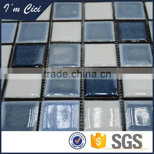 House Plans Ceramic Tile Black Floor Mosaic Tiles CC-Z011 thumbnail-1