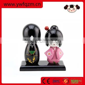 Traditional Wedding Doll Japanese Kokeshi Dolls thumbnail-1