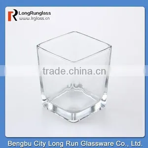 LongRun Crystal Square Candle Glassware Wholesale for Home Decor thumbnail-2