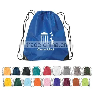 Promotional High Quality Colorful Polyester Drawstring Bag thumbnail-1