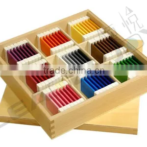 Montessori Wood Sensory Toys for Kids Color Tablets Plastic(3rd Box) thumbnail-1