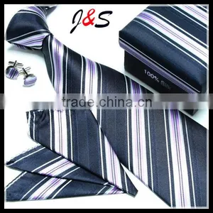 Fashion Silk Tie and Cufflinks Set 019 thumbnail-1