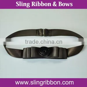 Factory Supplier Metal Grey Ribbon Bow Wholesale thumbnail-1