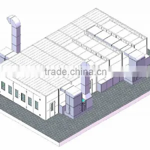JF Car Repairing Equipment Bakery Ovens for Sale Painting Line thumbnail-3