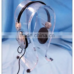 Global Top Grade Clear Electronic Display Acrylic Earphone Display thumbnail-1