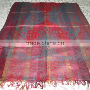 SILK & WOOL STOLE thumbnail-4