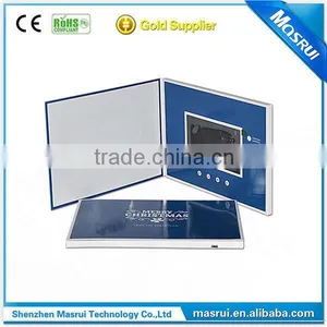 2015 New Style Wedding Invitation Card 4.3" Lcd Handmade Card, Video Handmade Card thumbnail-1