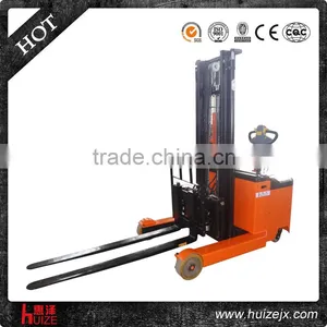 Fork Side Shift Battery Powered Standing New Full Electric Reach Stacker for Sale thumbnail-2