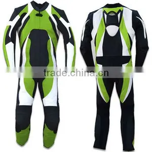 Motorbike Leather Suit and Kawasaki Design thumbnail-1