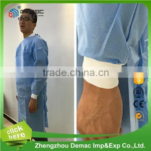 Medical Clothing Sterilized Disposable Isolation Surgical Gown thumbnail-1