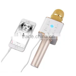 Most Popular Products Mini Karaoke Player for Android tv Mini Karaoke q7 Microfone thumbnail-2