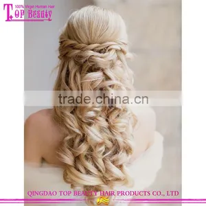 Wholesale Virgin Hair Fashion Style Clip In Hair Extension 7A thumbnail-1