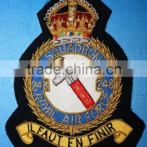 Hand Embroidered Air Force Badges Bullion Wire thumbnail-1