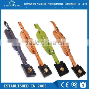 New Released the Cheapest Leather Hand Digital Camera Wrist Grip Strap Brown Color With Quick Release Plate for Dslr thumbnail-1