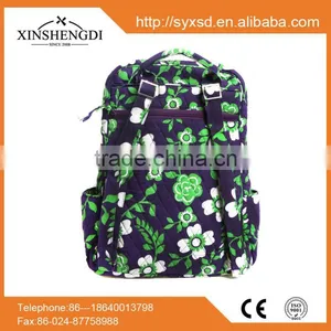 New Design Cotton Colorful Quilted Designer Duffle Women Small Satchel Bag thumbnail-1