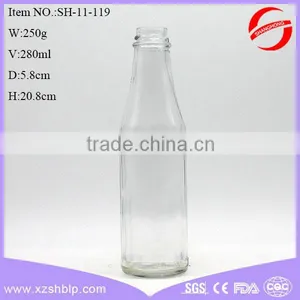 High Transparency Glass Bottle 240ml for Beverage or Empty Glass Soda Bottles thumbnail-6