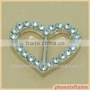 Hot Sale Heart Metal Bag Buckle for Garment thumbnail-1