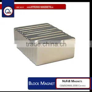 High Quality NdFeB/Neodymium/rare Earth Permanent Magnet Long Block ,NdFeB Block Permanent Magnet thumbnail-6