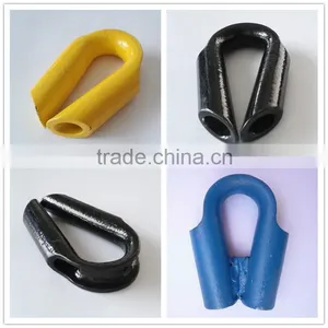 Various Galvanized Carbon Steel Wire Rope Tube Thimble thumbnail-2