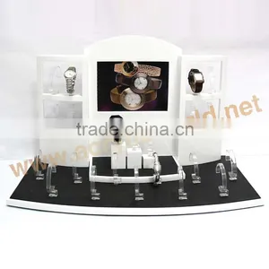 Customise Top Quality Frosted Acrylic Watch Display Stand thumbnail-4