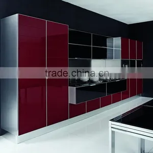 The Most Popular Modern Design Modular Wood Kitchen Cabinet thumbnail-3