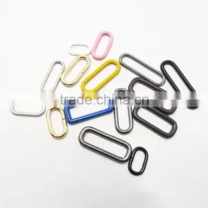 Metal Solid Rectangular Rings,bag Oval Ring thumbnail-5