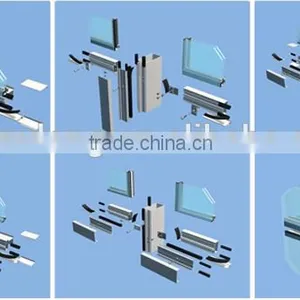 Competitive Price , High Quality Aluminium Profiles for Glass Wall or Curtain Wall thumbnail-6