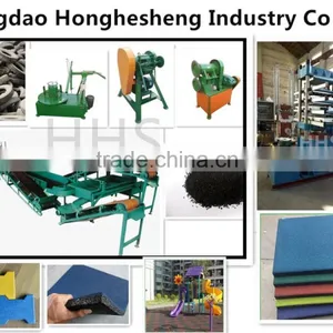 Interlocking Rubber Paver Production Plant/rubber Paver Making Machines/paver Tile Press thumbnail-1