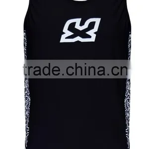 (New Arrival)Men's Black Colour With Sleeveless Rash Guard thumbnail-1