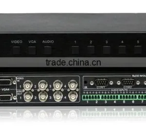 Programmable Central Controller 4x4 Full Seamless Multi-format Matrix Switcher AV Remote Control thumbnail-1