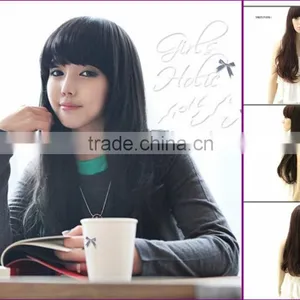 New Style Womens Girls Sexy Long Fashion Curly Full Wig+wigs Cap Gift thumbnail-3