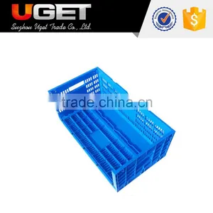 Space Saving Folding Plastic pp Colorful Turnover Logistics Basket thumbnail-2