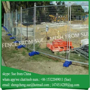 2.1*2.4m Length Used Construction Temporary Fence Panels thumbnail-1