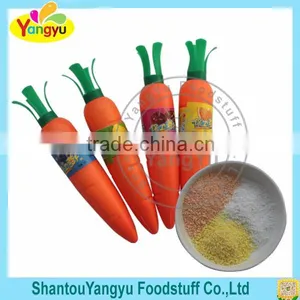 Carrot Shape Candy Fruit Flavors Powder Candy thumbnail-1