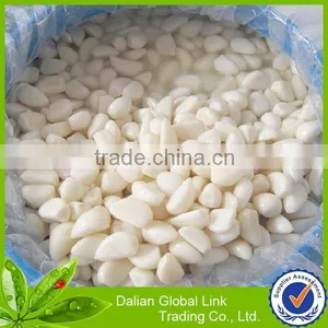 Chinese Peeled Garlic Kernel in Brine 50kg Drum thumbnail-3