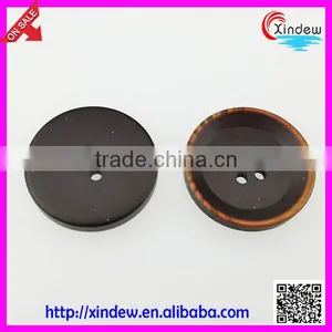 Black Plastic Buttons 4-holes Custom Button thumbnail-2