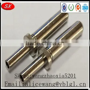 Custom Hollow Brass Pin,brass Terminal for Socket in Dongguan Manufacturer,ISO9001 Passed thumbnail-1