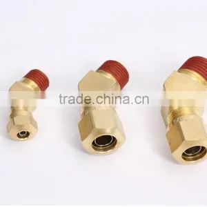 979 45 Male Elbow,Air Brake Fittings for Nylon Tube,Brass Valve thumbnail-1