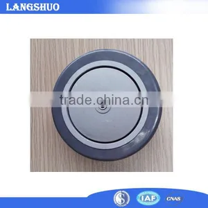 Industrial PU Caster Iron Wheels,5 Inch Casters Wheels,Single Caster Wheel thumbnail-1